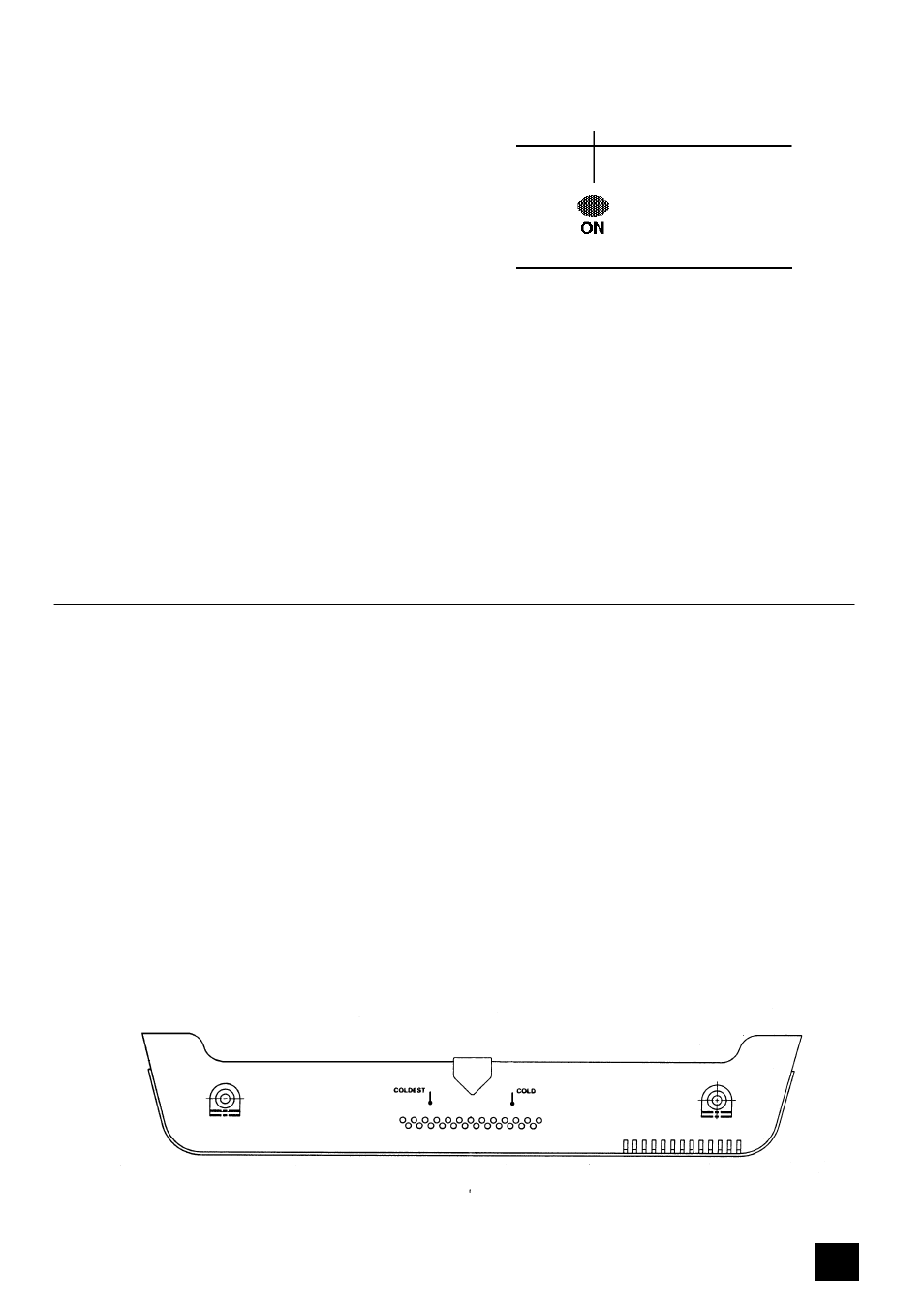 Indicator light, Low ambient temperature control | Tricity Bendix FDF107W User Manual | Page 7 / 24