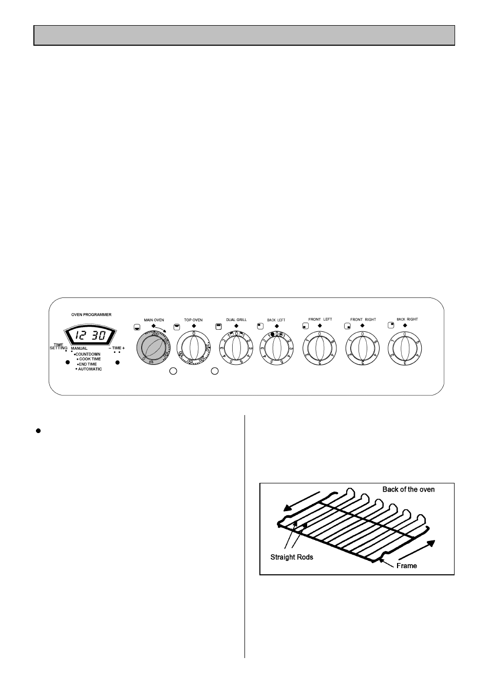 The main fan oven | Tricity Bendix SIE 532 User Manual | Page 20 / 36