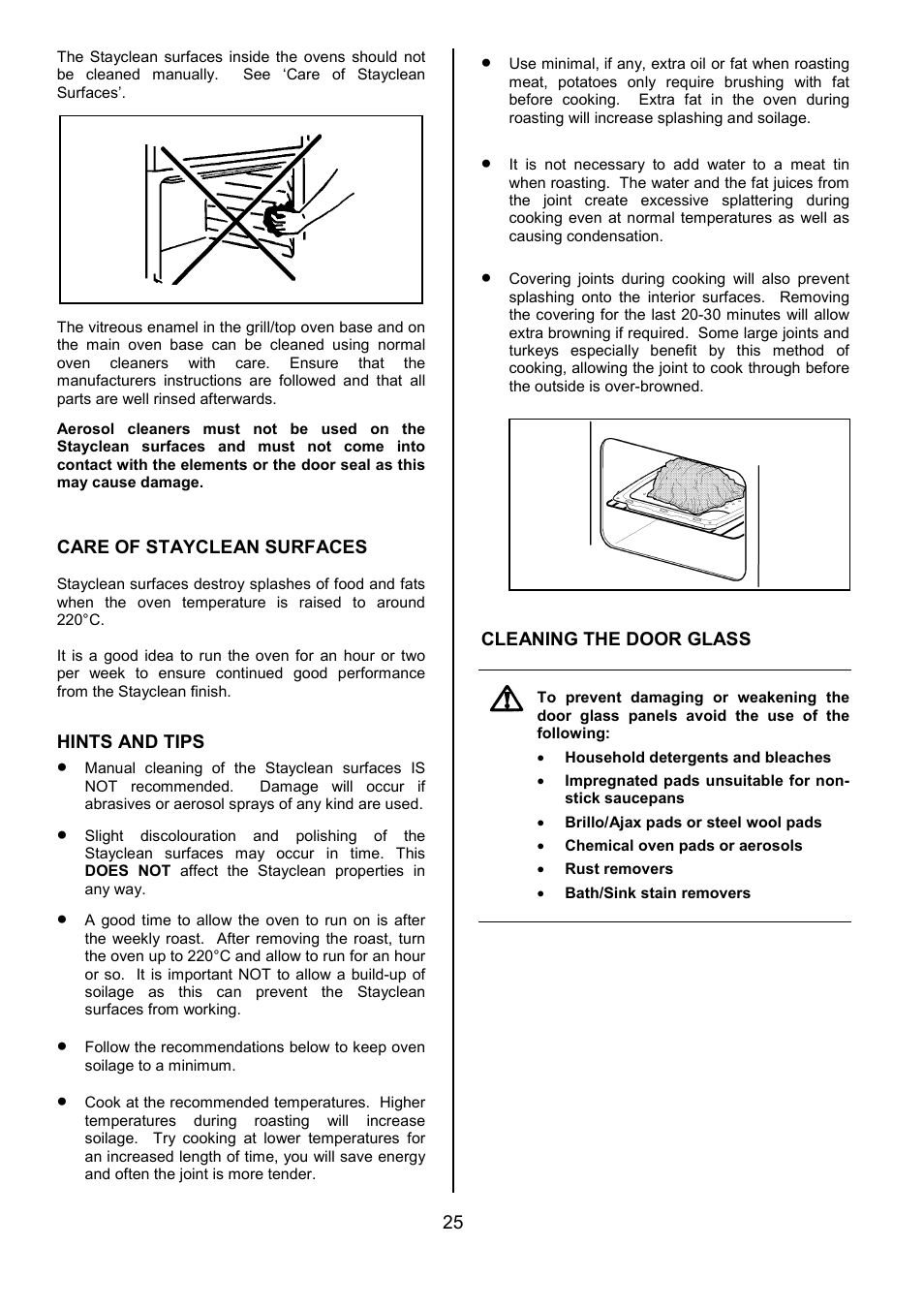 Tricity Bendix SE550 User Manual | Page 25 / 32