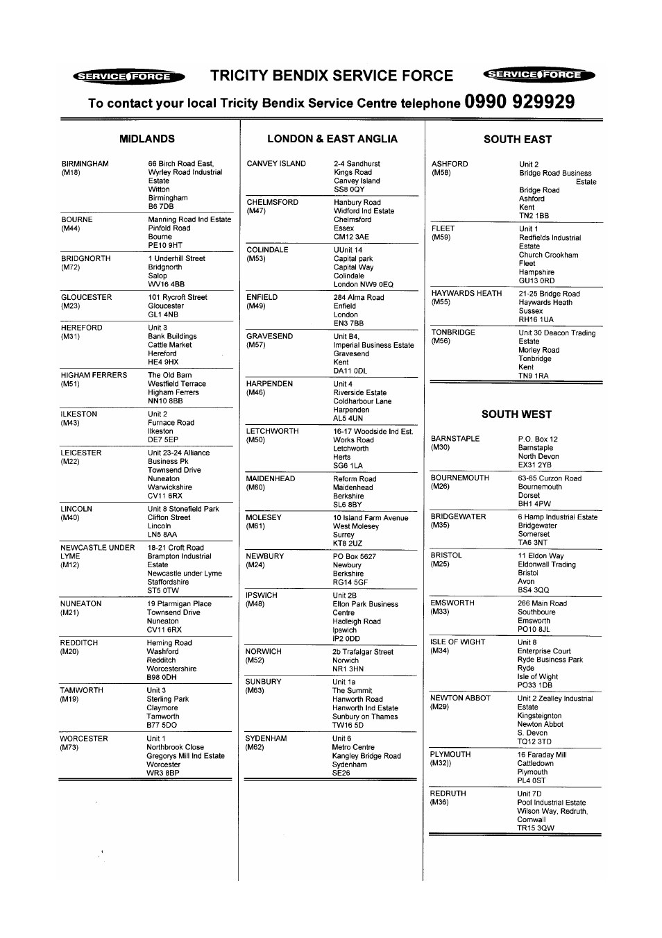 Tricity Bendix WDR 1020 User Manual | Page 26 / 32