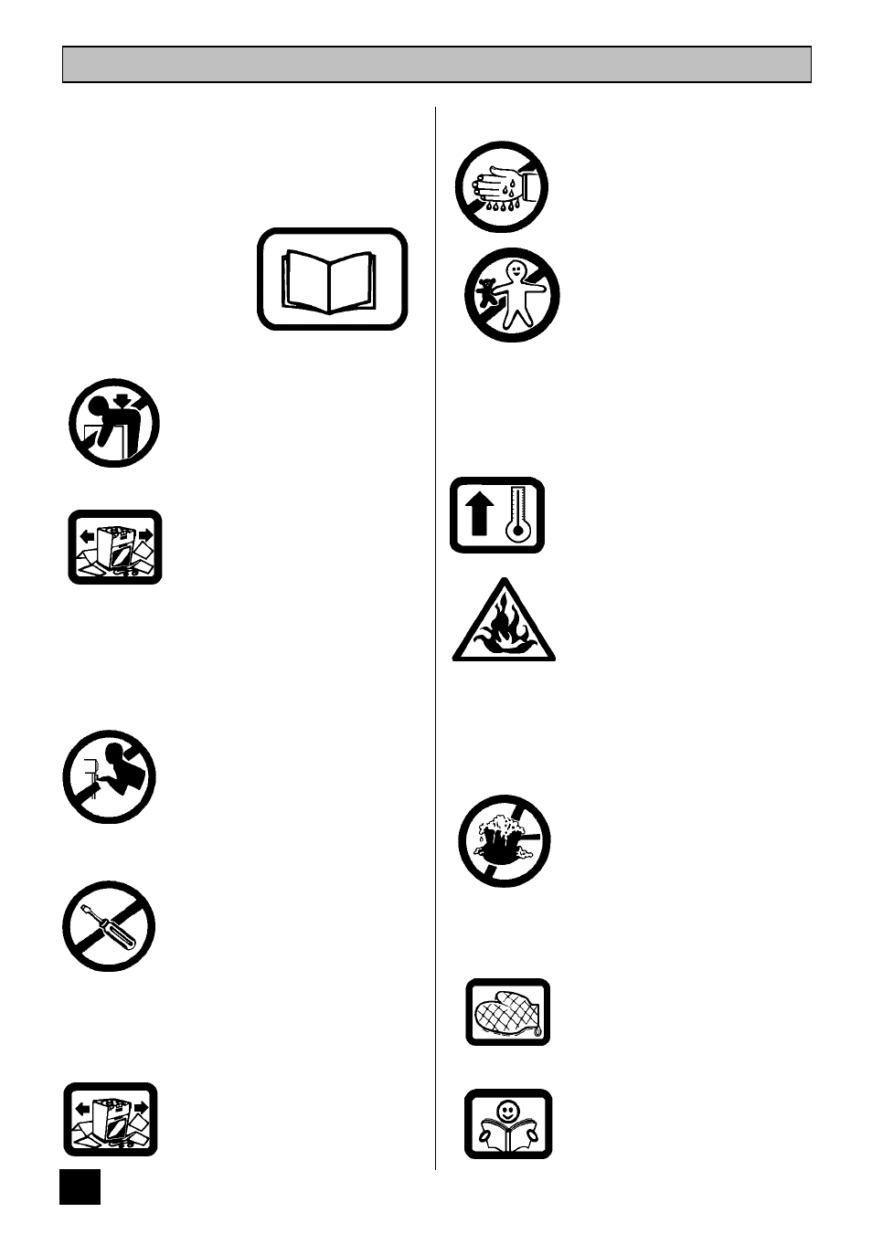 Safety | Tricity Bendix SI 055 User Manual | Page 6 / 28