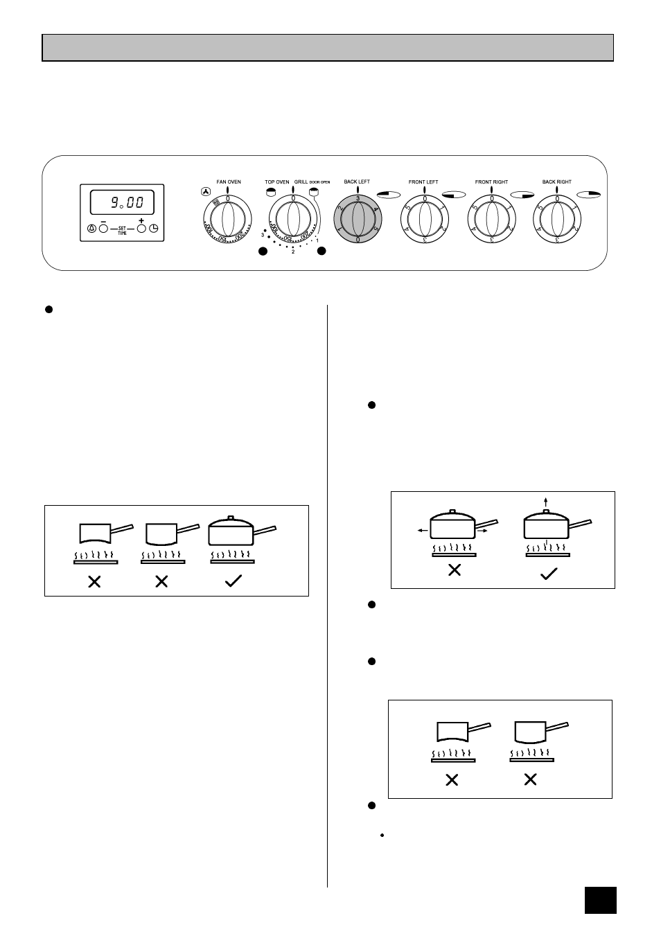 The ceramic hob | Tricity Bendix DSIE 343 User Manual | Page 13 / 32