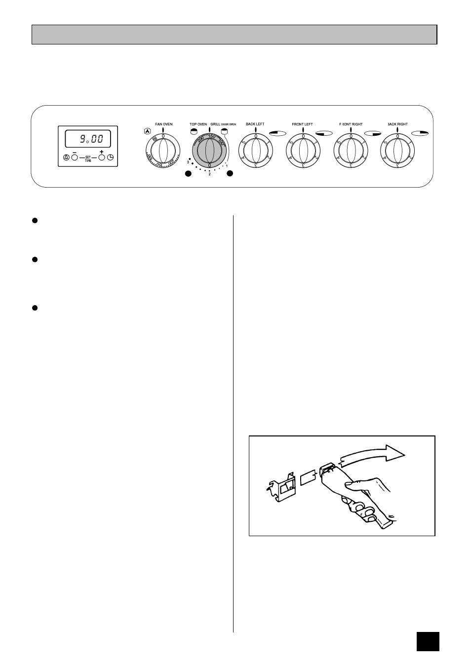 The grill | Tricity Bendix DSIE 343 User Manual | Page 15 / 32