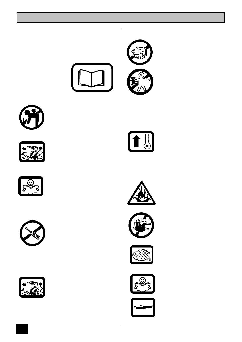 Safety | Tricity Bendix DSIE 343 User Manual | Page 6 / 32