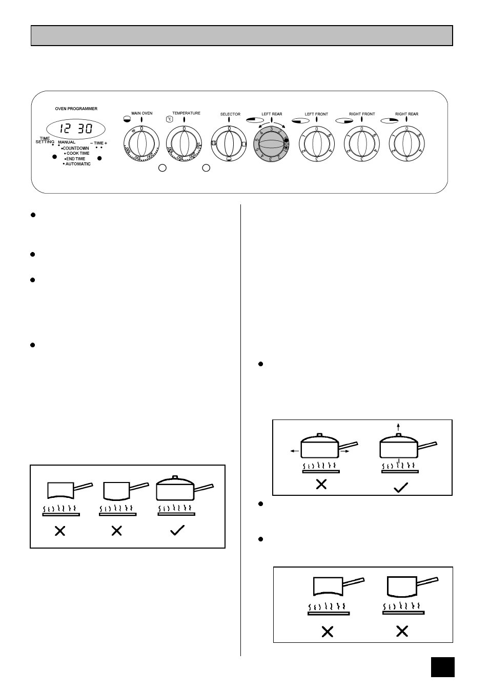 The ceramic hob | Tricity Bendix SIE 459 User Manual | Page 13 / 36