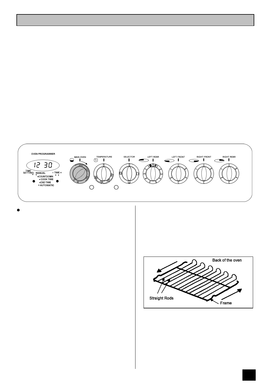 The main fan oven | Tricity Bendix SIE 459 User Manual | Page 19 / 36