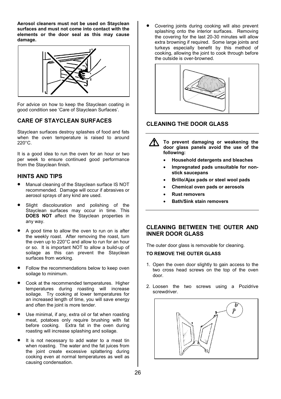 Tricity Bendix CSIE452 User Manual | Page 26 / 32