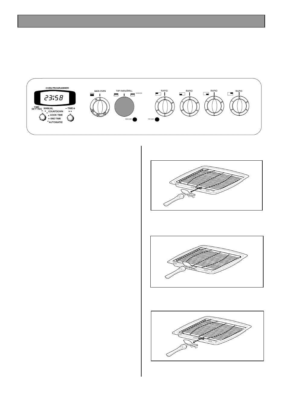 The grill | Tricity Bendix CSIE508 User Manual | Page 16 / 32