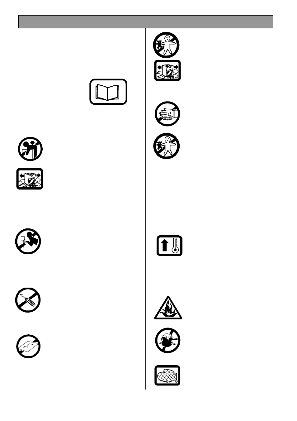 Safety | Tricity Bendix CSIE508 User Manual | Page 6 / 32