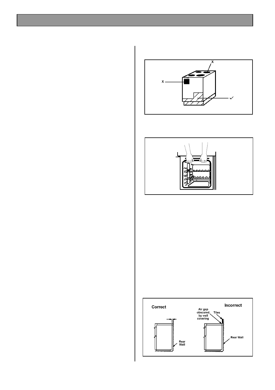 Introduction, Installation | Tricity Bendix CSIE508 User Manual | Page 8 / 32