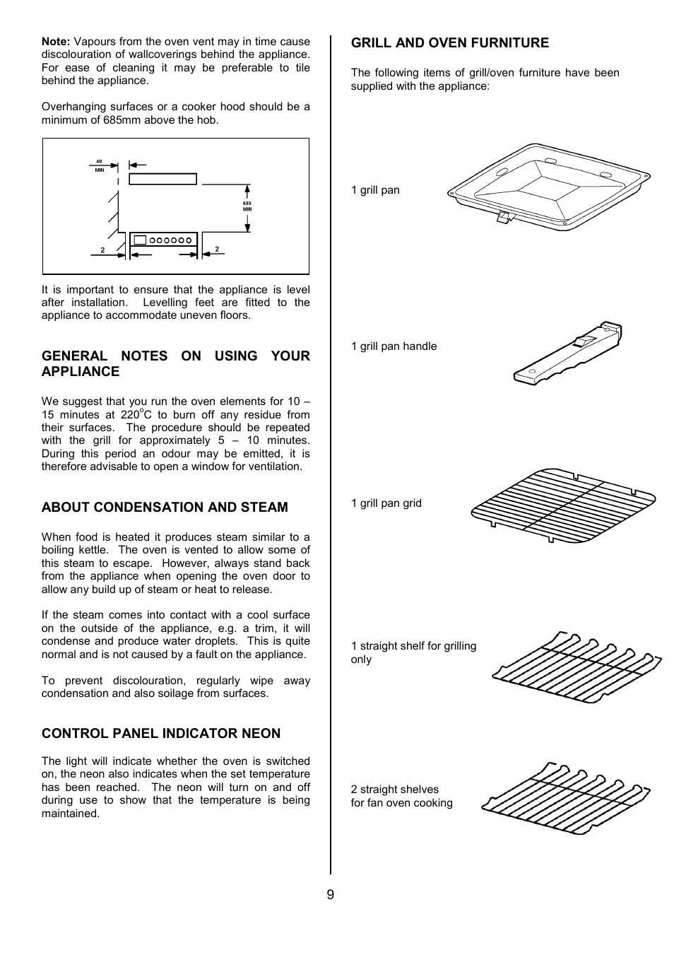 Tricity Bendix CSE327 User Manual | Page 9 / 28