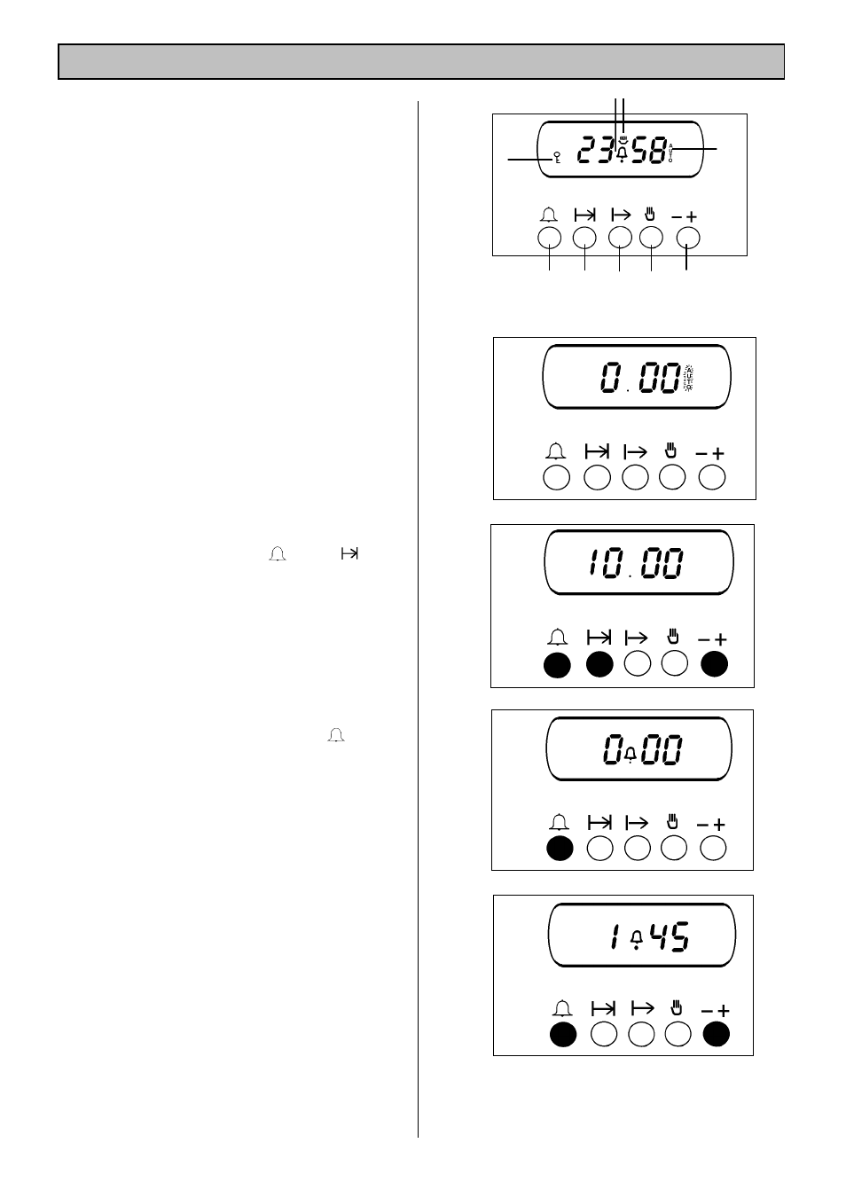 The electronic timer, The oven timer | Tricity Bendix TBD913 User Manual | Page 15 / 36