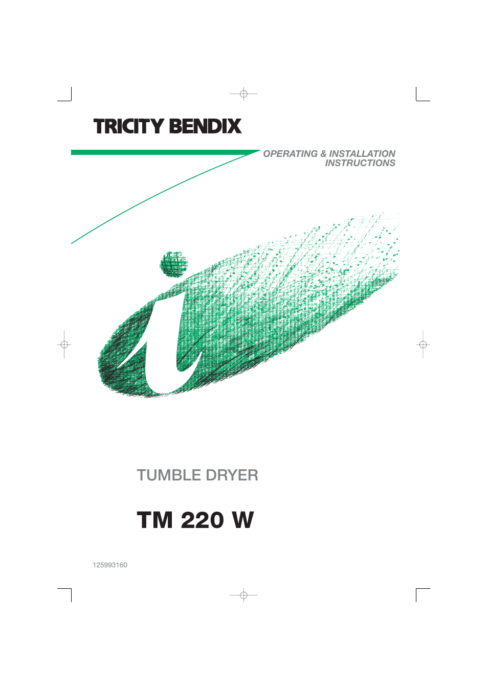 Tricity Bendix TM 220 W User Manual | 12 pages