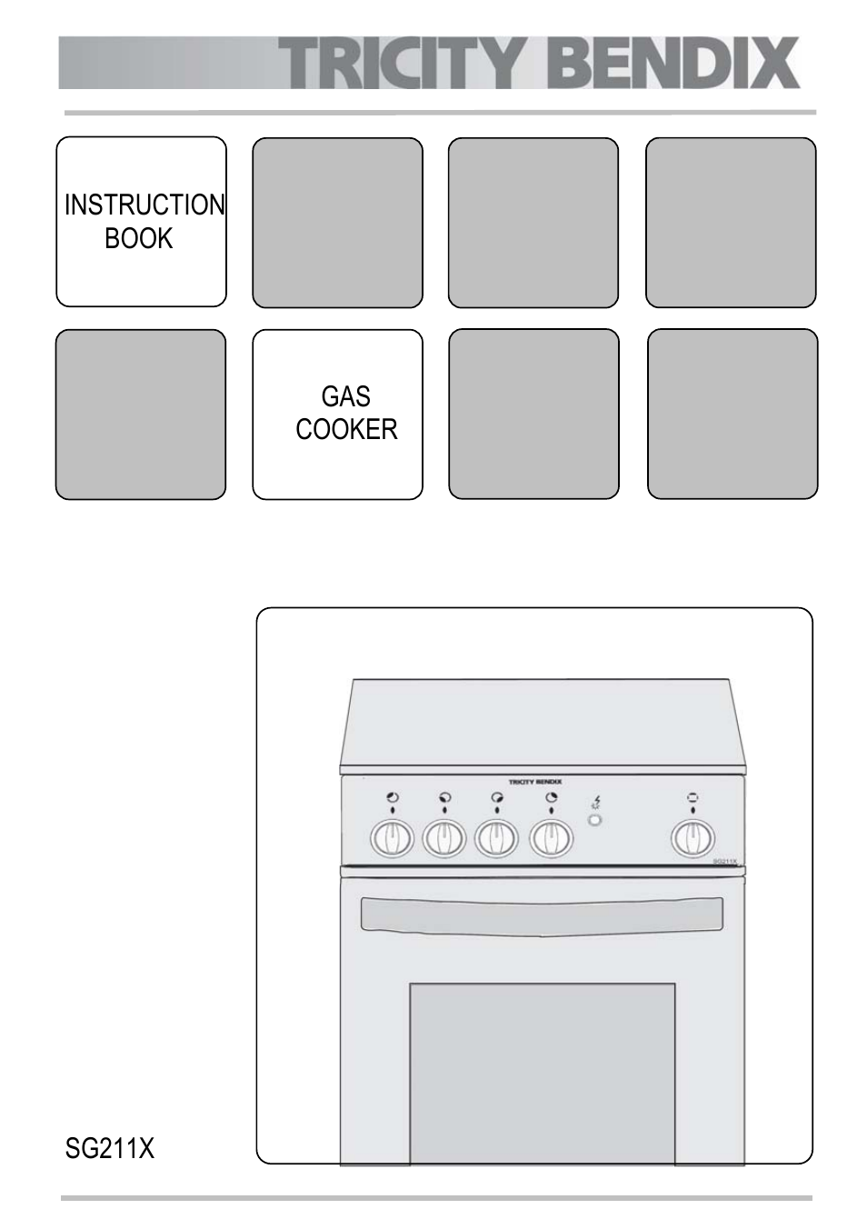 Tricity Bendix SG211X User Manual | 32 pages
