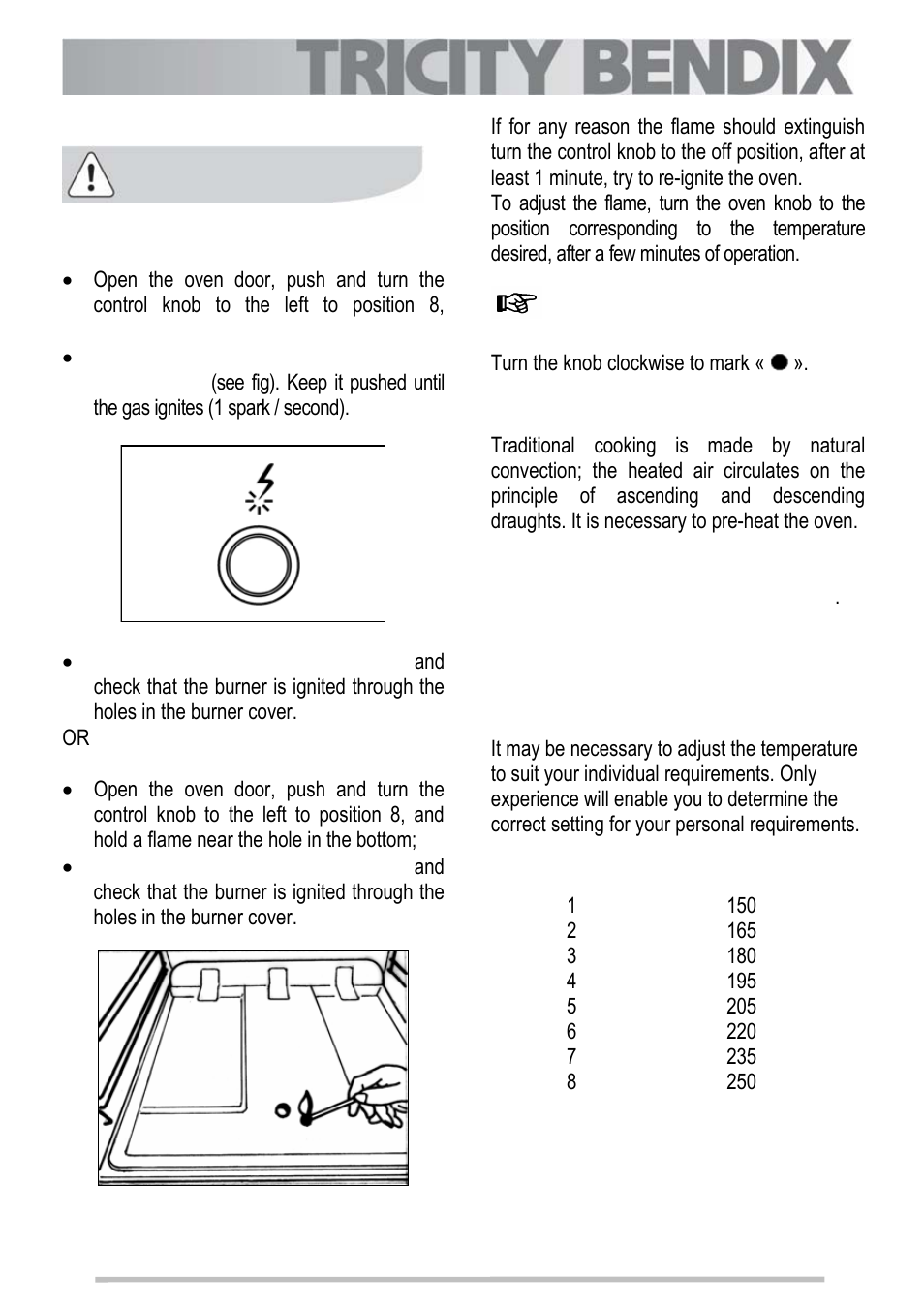 Tricity Bendix SG211X User Manual | Page 7 / 32