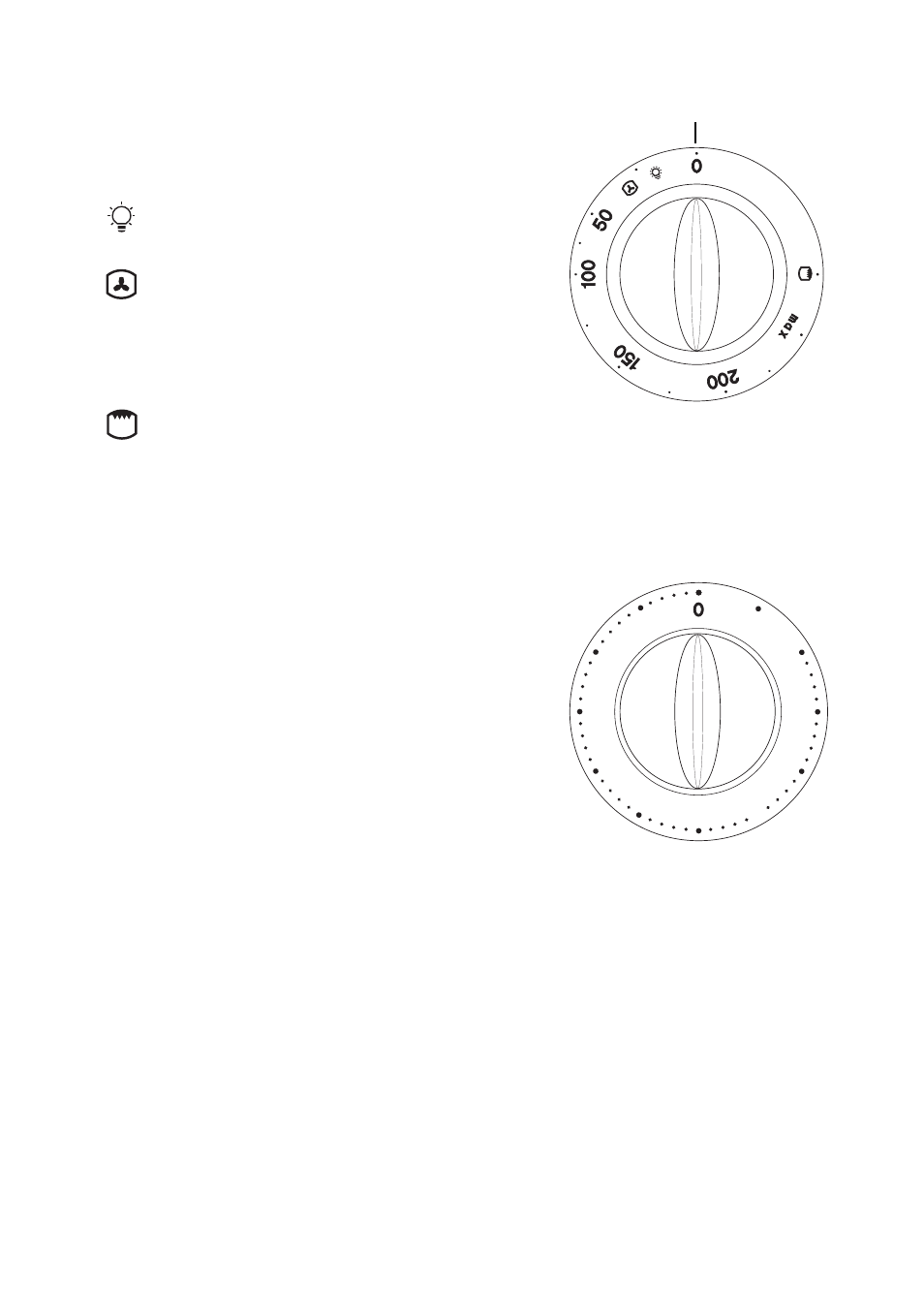 Electric oven, Oven function control knob, Minute minder | Tricity Bendix CSIE 506 X User Manual | Page 8 / 25