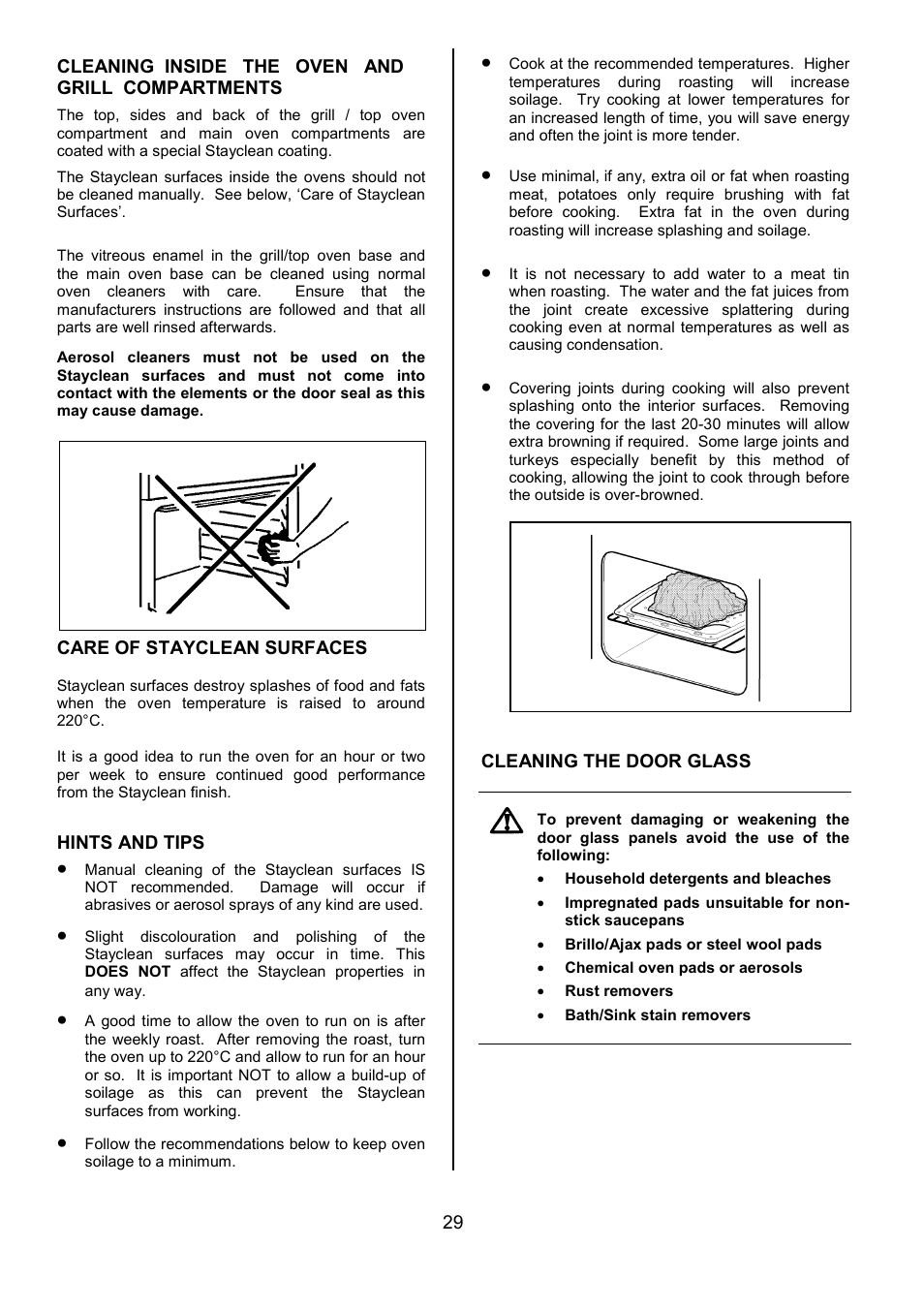 Tricity Bendix SIE555 User Manual | Page 29 / 36