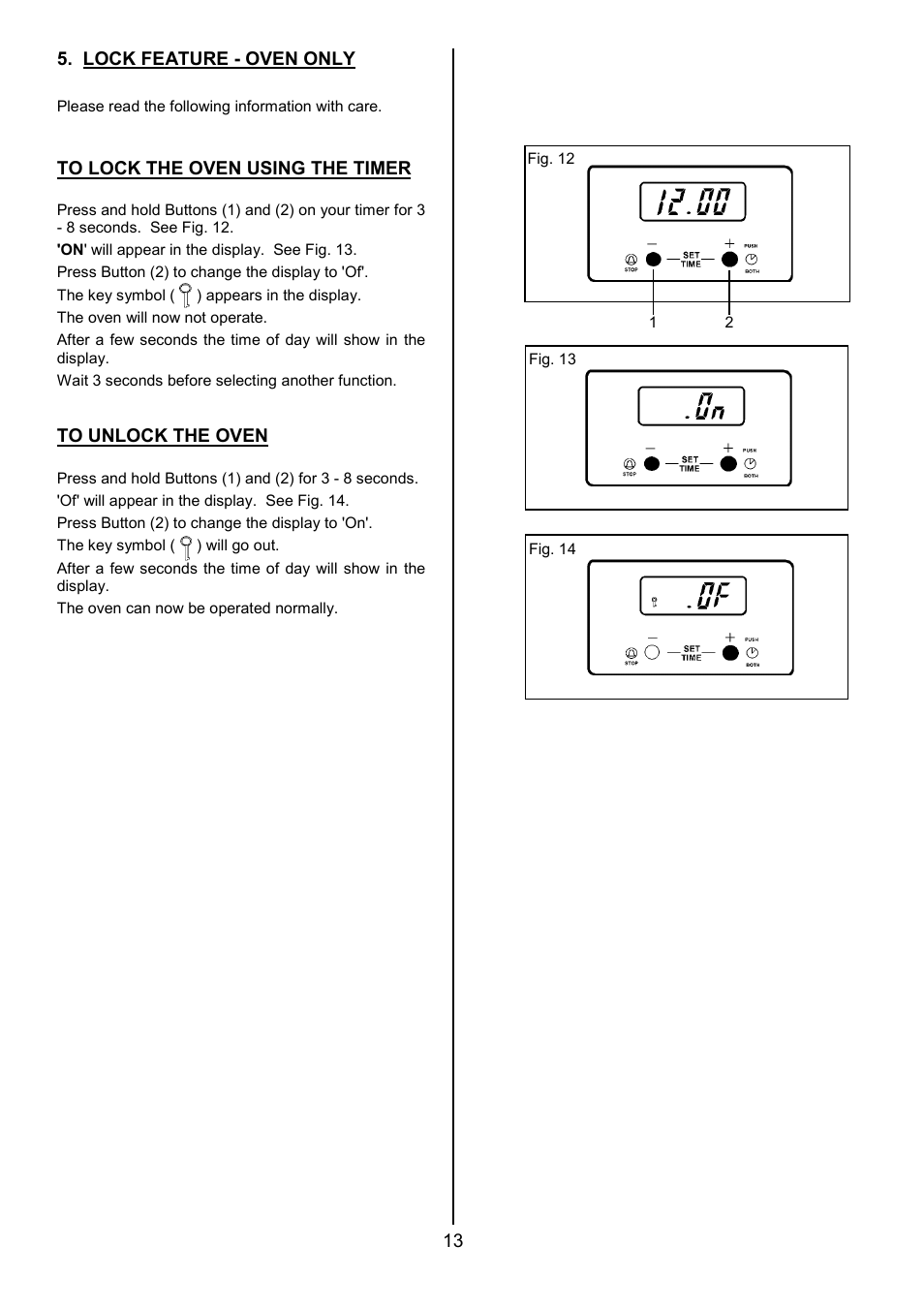 Tricity Bendix SE326 User Manual | Page 13 / 32