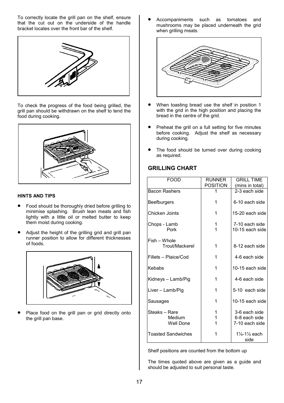 Tricity Bendix SE326 User Manual | Page 17 / 32