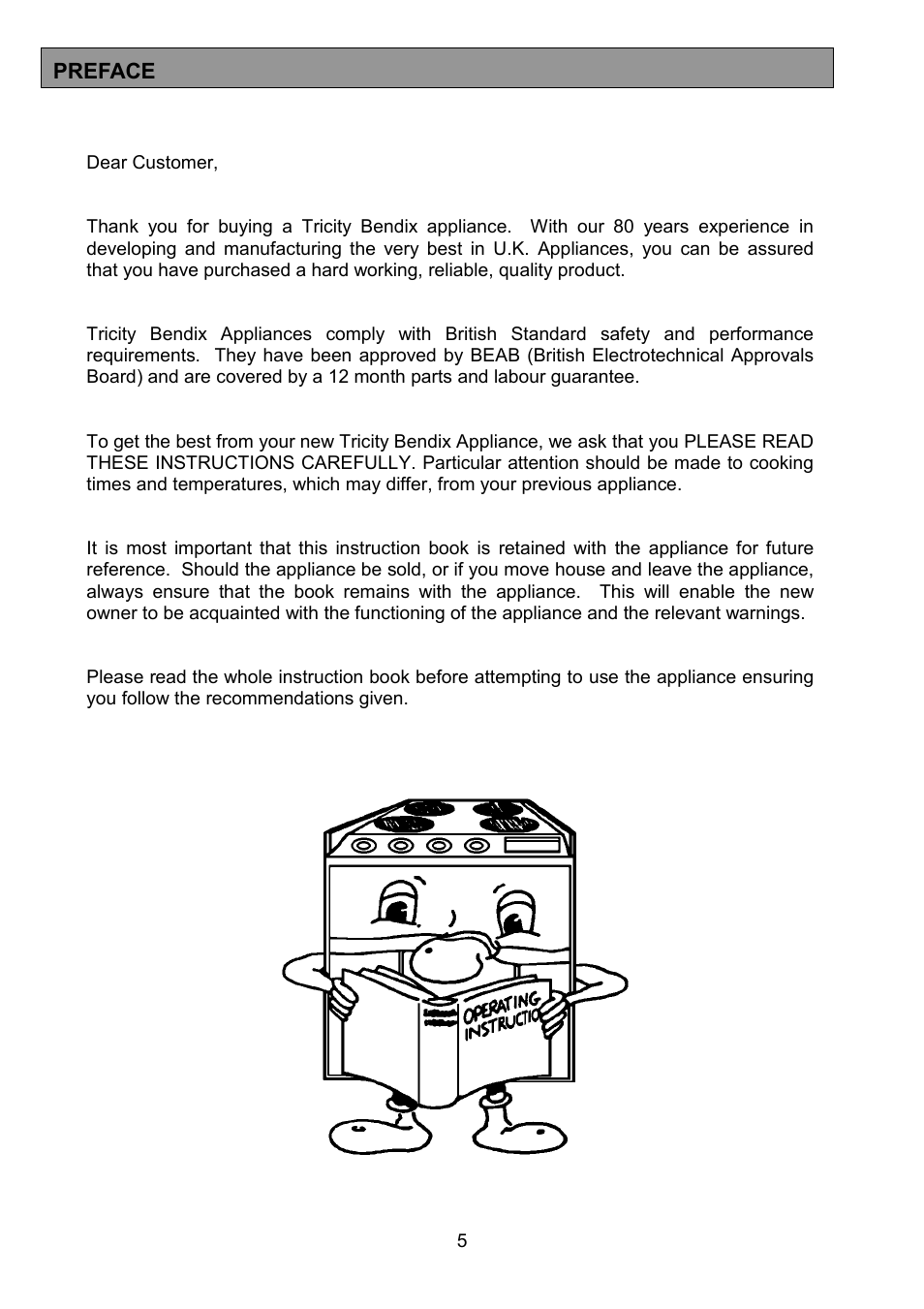Tricity Bendix SE326 User Manual | Page 5 / 32