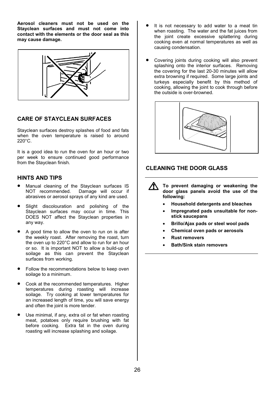 Tricity Bendix SB463 User Manual | Page 26 / 32