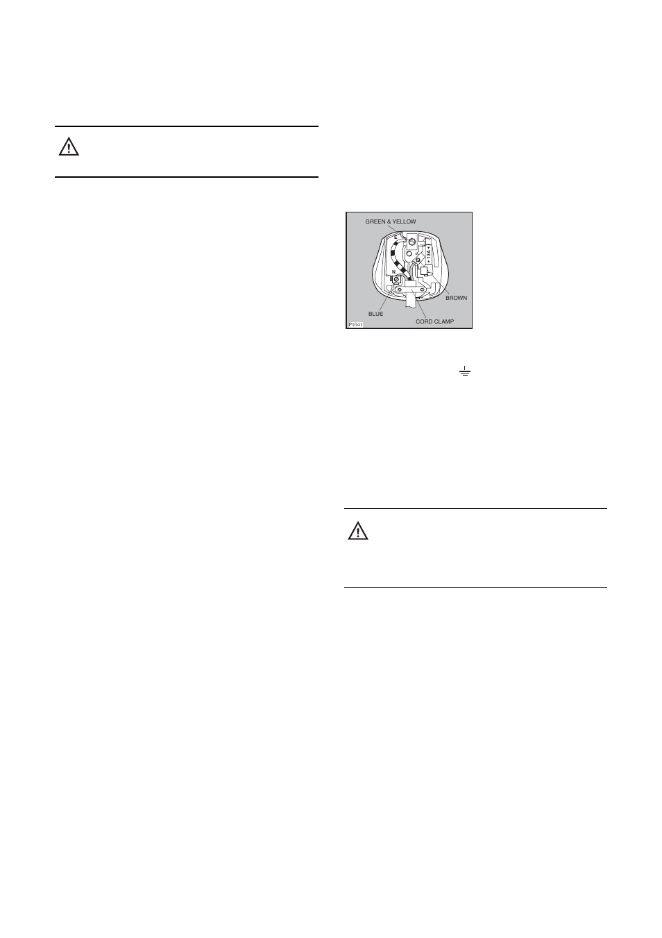 Permanent connection | Tricity Bendix TM 321 W User Manual | Page 17 / 18