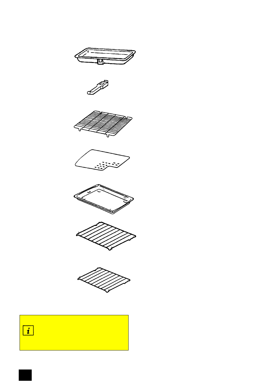 Grill and oven furniture | Tricity Bendix E 715 User Manual | Page 10 / 52