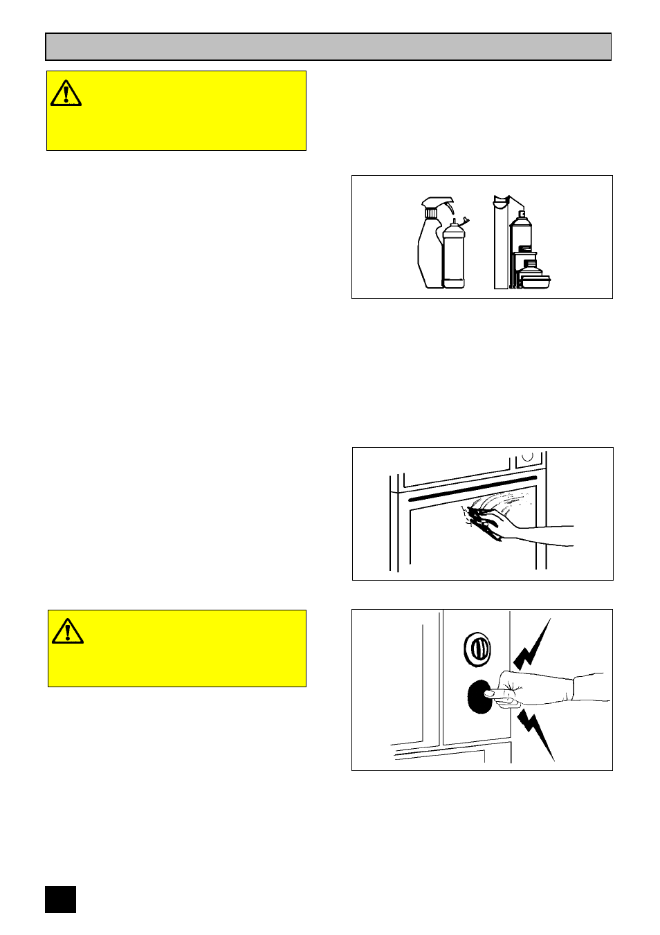 Care and cleaning | Tricity Bendix E 715 User Manual | Page 28 / 52