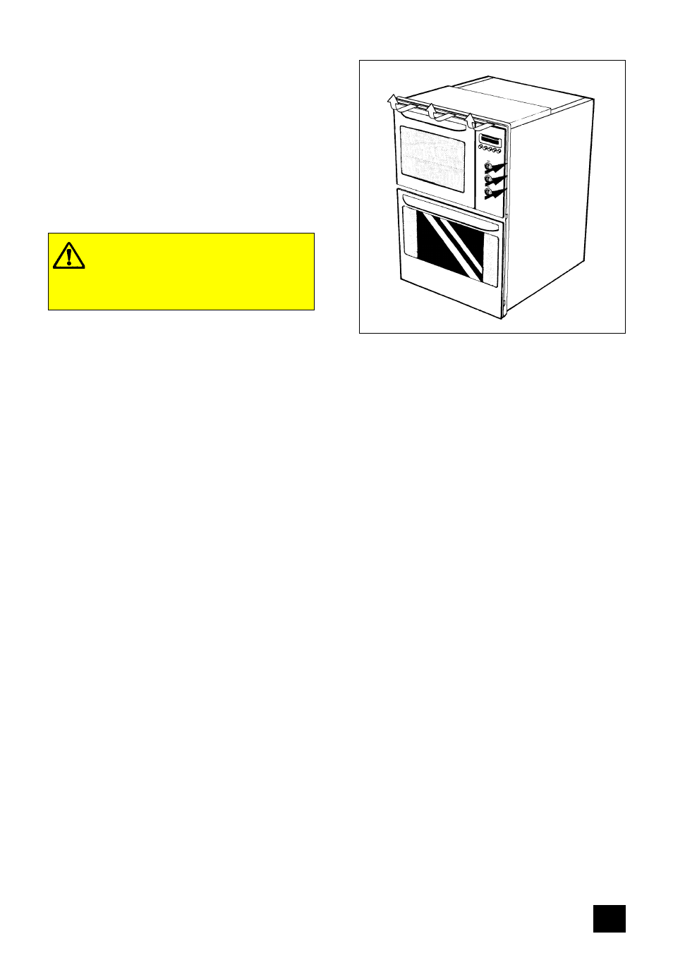 Control panel indicator neons, The cooling fan for the controls | Tricity Bendix E 715 User Manual | Page 7 / 52