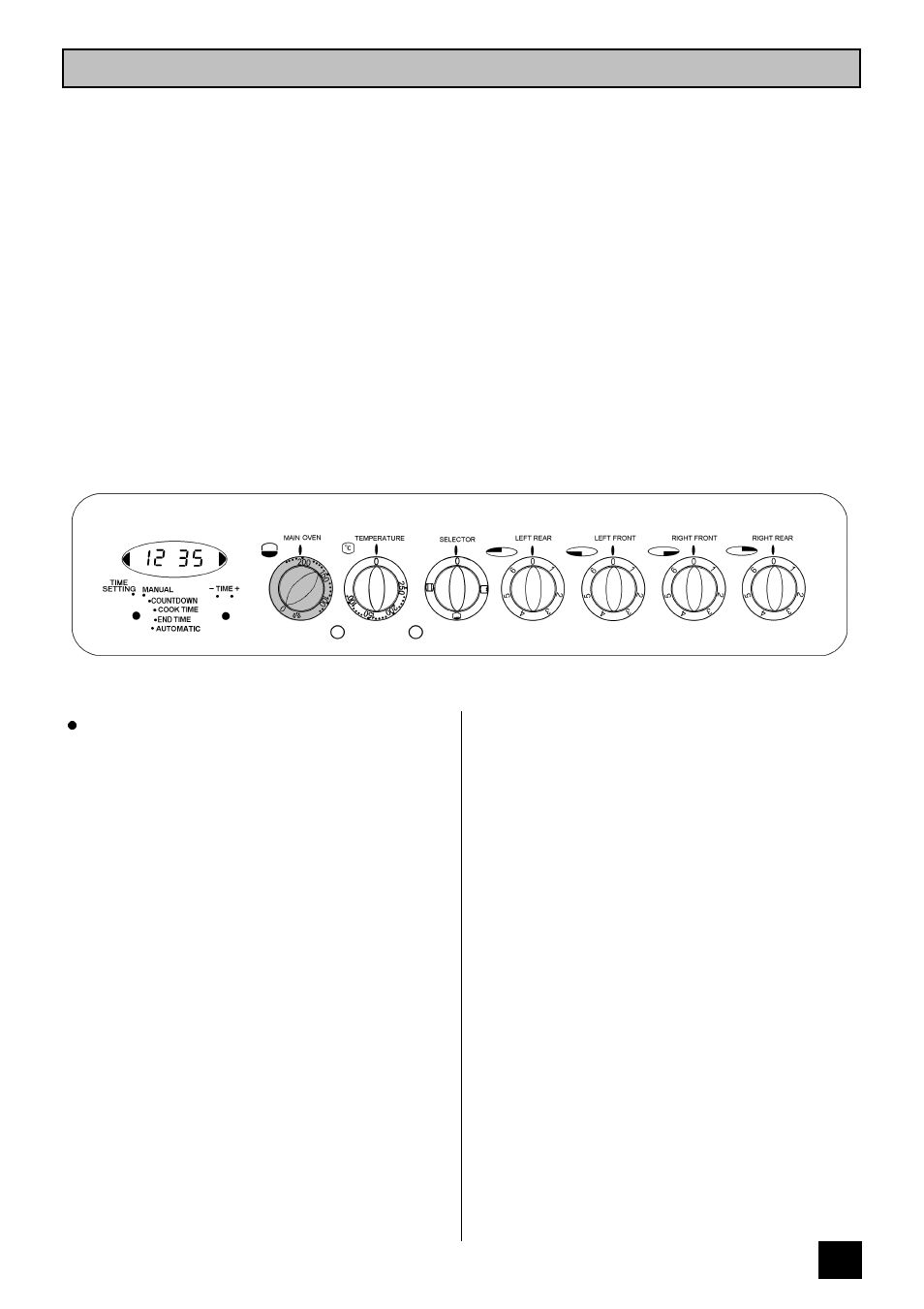 The main fan oven | Tricity Bendix SIE 400 User Manual | Page 19 / 32