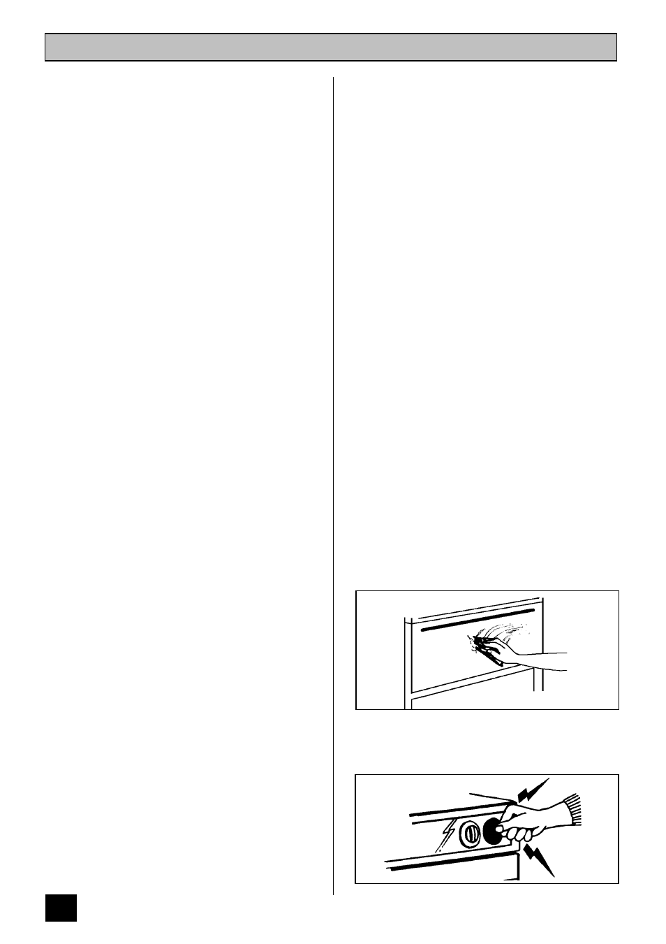 Care and cleaning | Tricity Bendix SIE 400 User Manual | Page 24 / 32