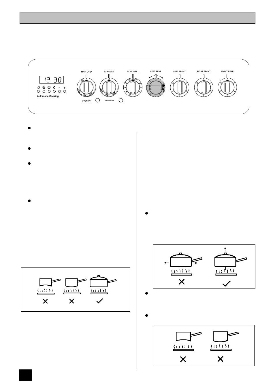 The ceramic hob | Tricity Bendix CSI 2500 User Manual | Page 16 / 40