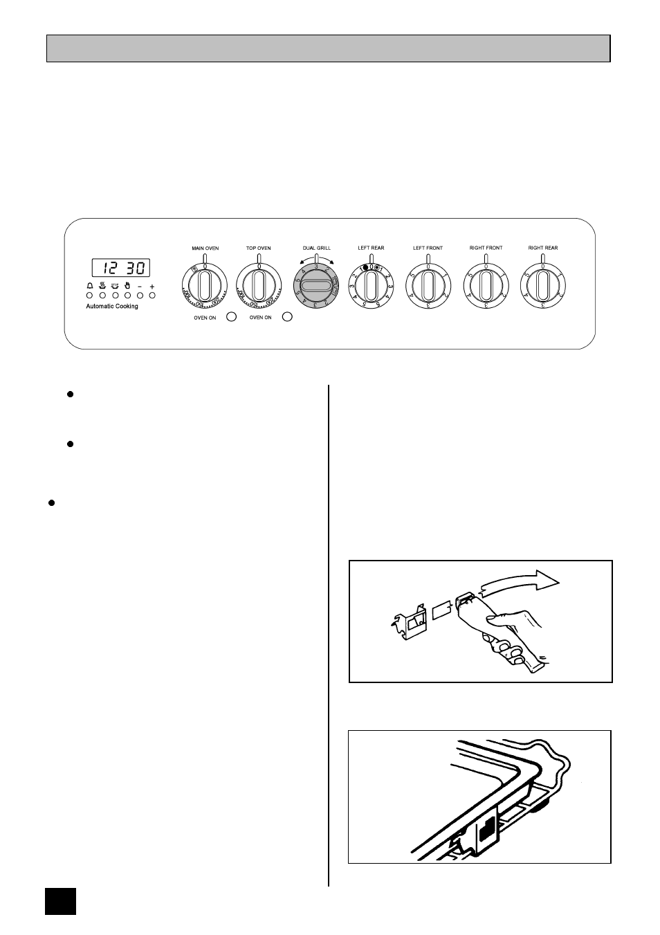 The grill | Tricity Bendix CSI 2500 User Manual | Page 18 / 40
