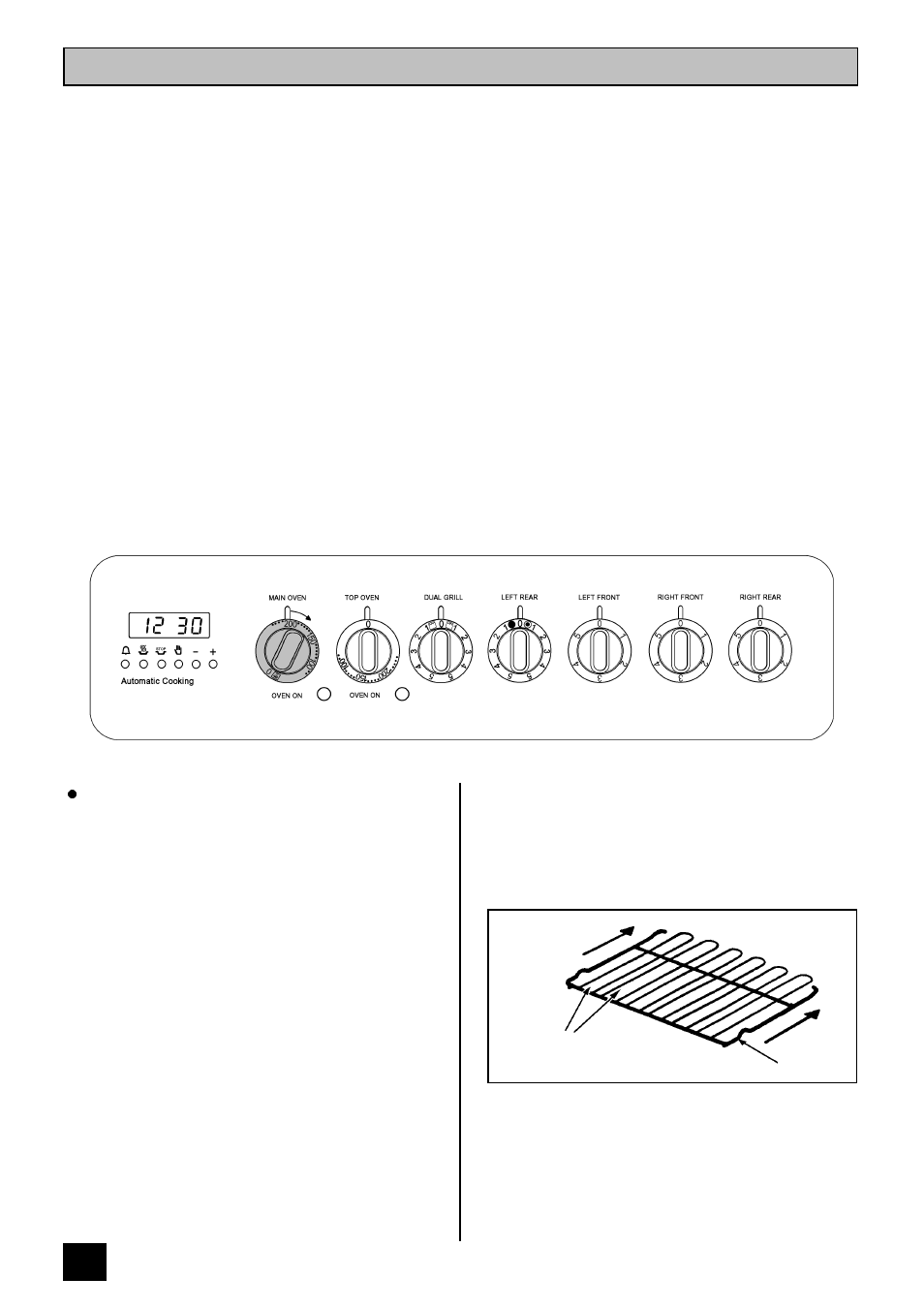 The main fan oven | Tricity Bendix CSI 2500 User Manual | Page 22 / 40