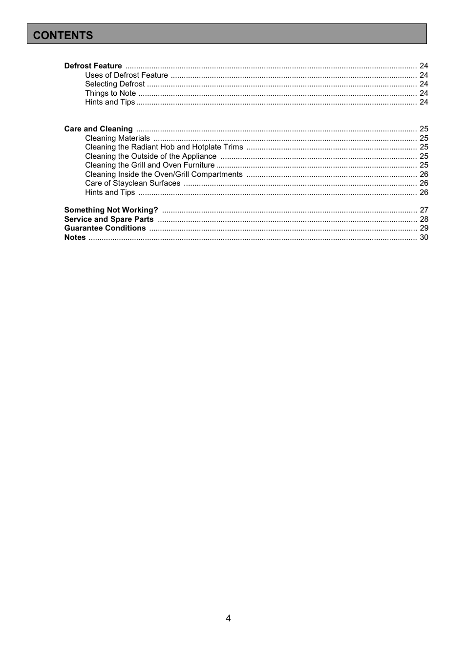Tricity Bendix SB431 User Manual | Page 4 / 32
