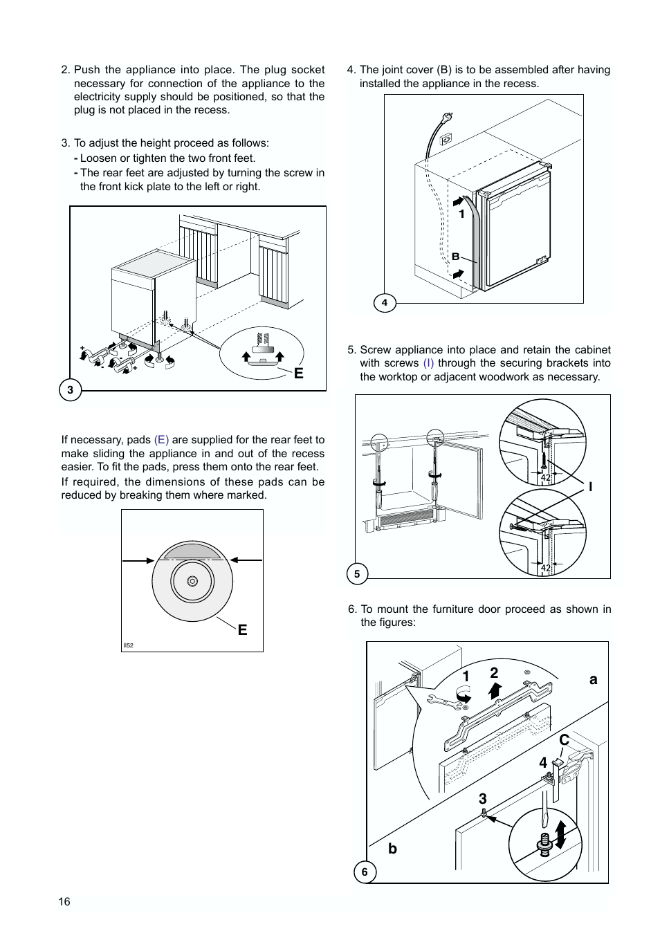 12 3 4 c | Tricity Bendix TBUF 100 User Manual | Page 16 / 20