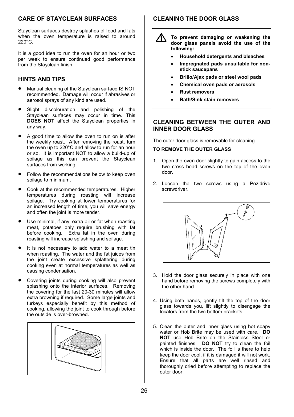 Tricity Bendix SE424 User Manual | Page 26 / 32