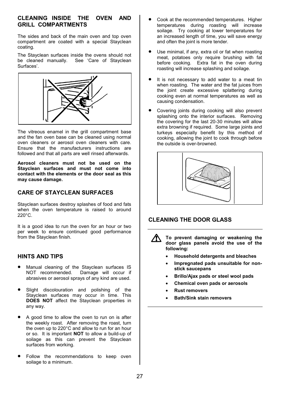 Tricity Bendix SIE533 User Manual | Page 27 / 32