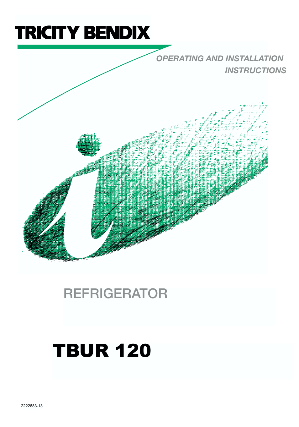 Tricity Bendix TBUR 120 User Manual | 20 pages