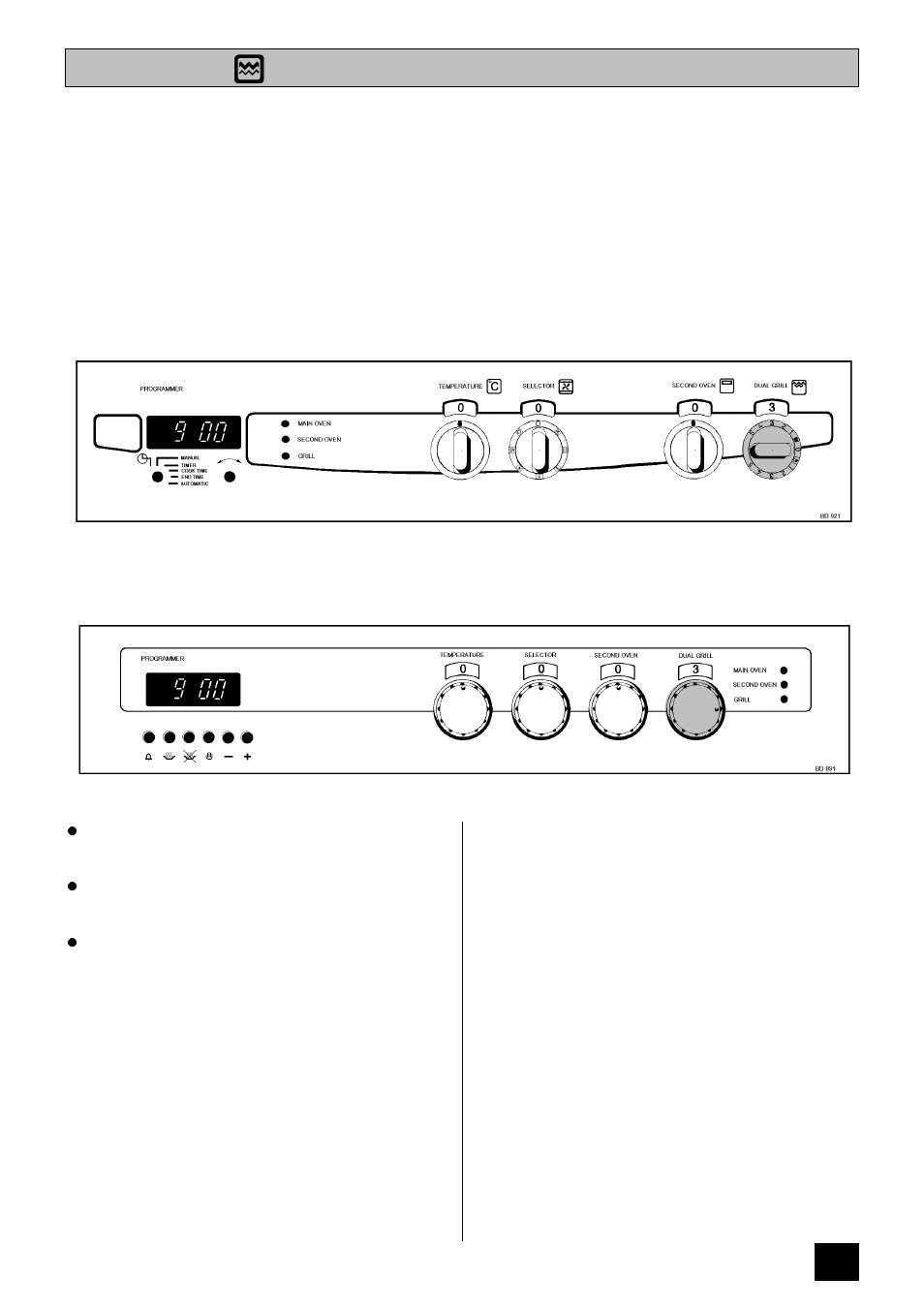 The grill | Tricity Bendix BD 921 User Manual | Page 17 / 56