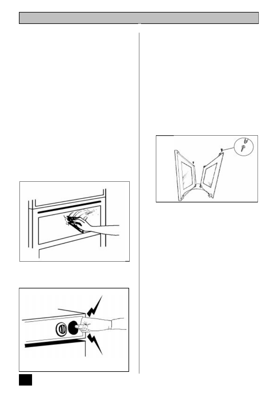 Care and cleaning | Tricity Bendix BD 921 User Manual | Page 44 / 56