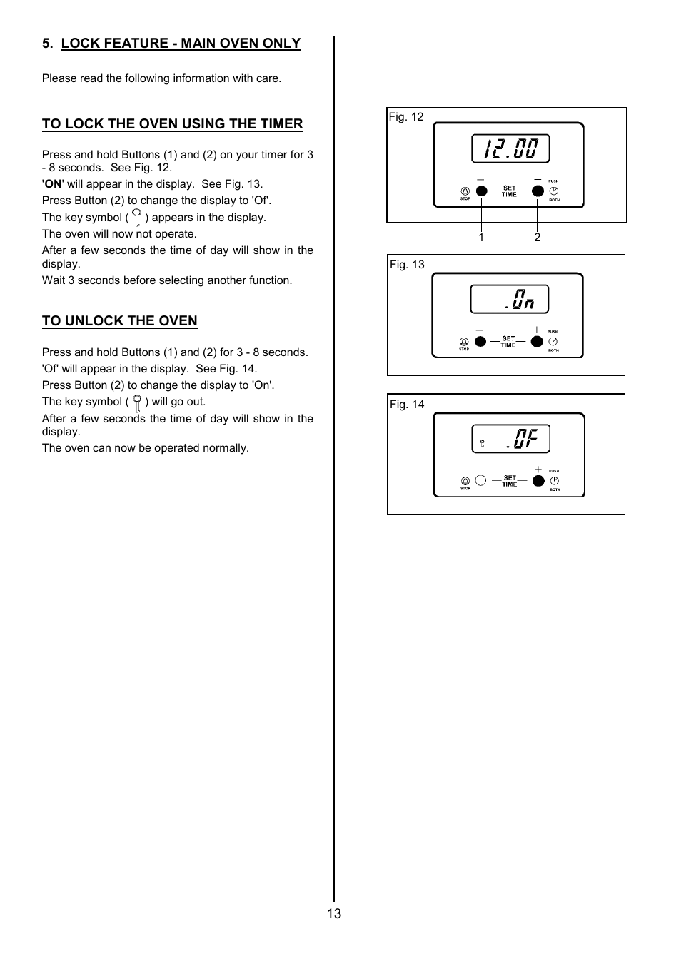 Tricity Bendix SIE326 User Manual | Page 13 / 32