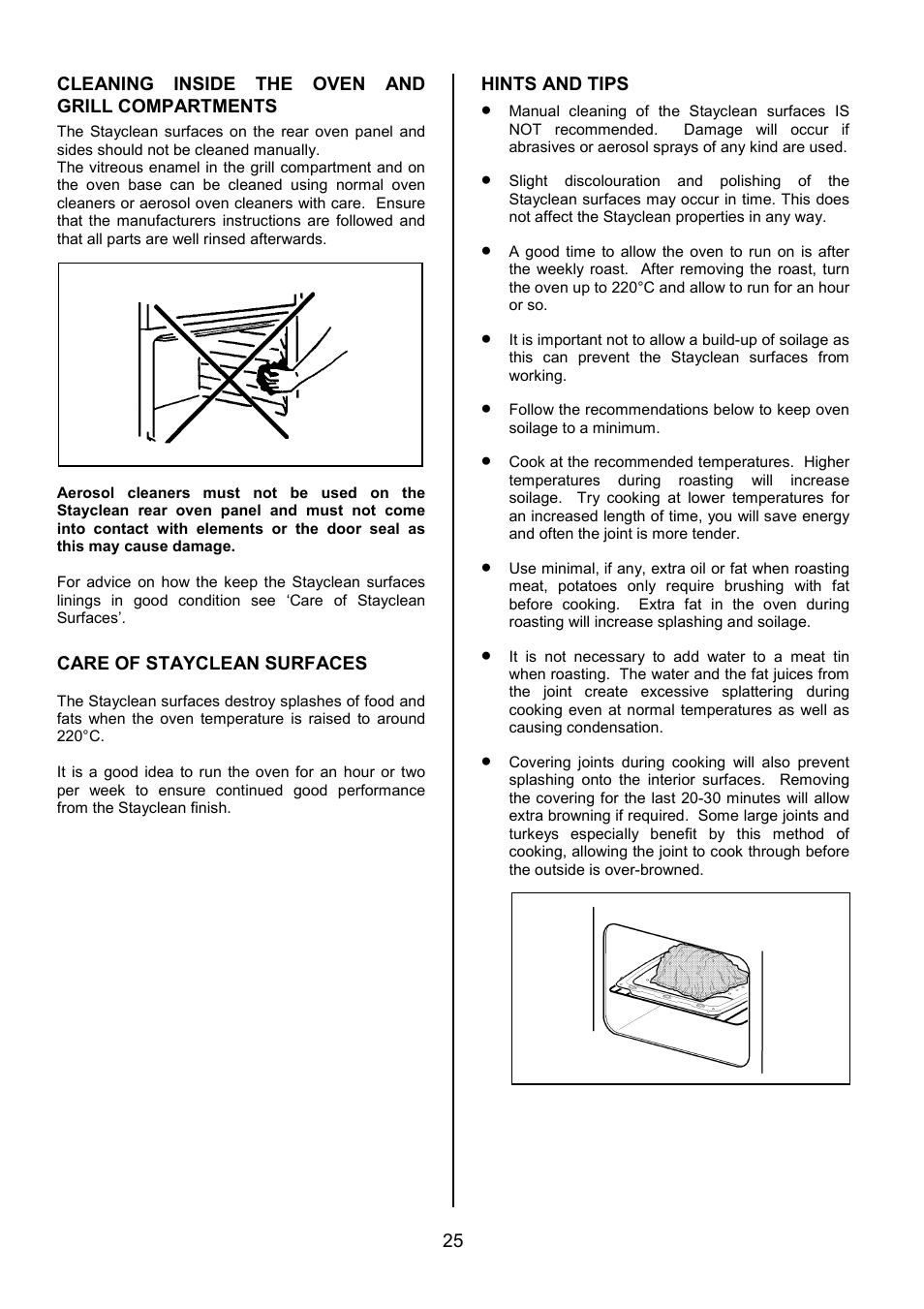 Tricity Bendix SIE326 User Manual | Page 25 / 32