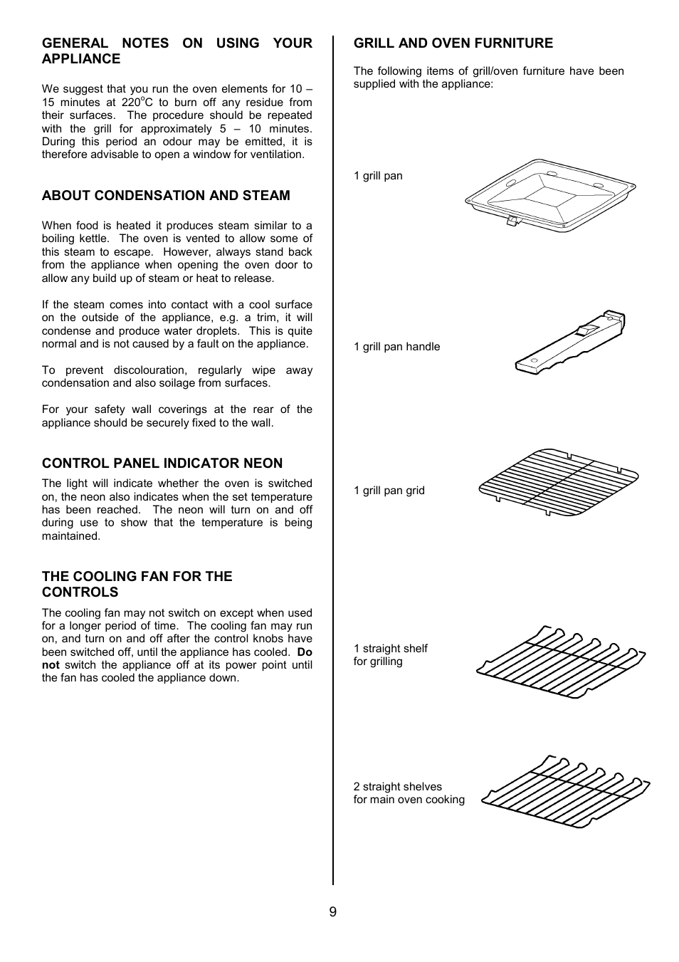 Tricity Bendix SIE326 User Manual | Page 9 / 32