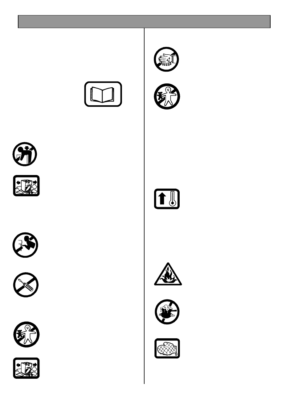 Safety | Tricity Bendix SB200 User Manual | Page 5 / 24