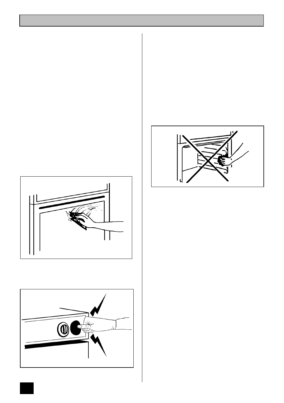 Care and cleaning | Tricity Bendix BS 621/2 User Manual | Page 30 / 40