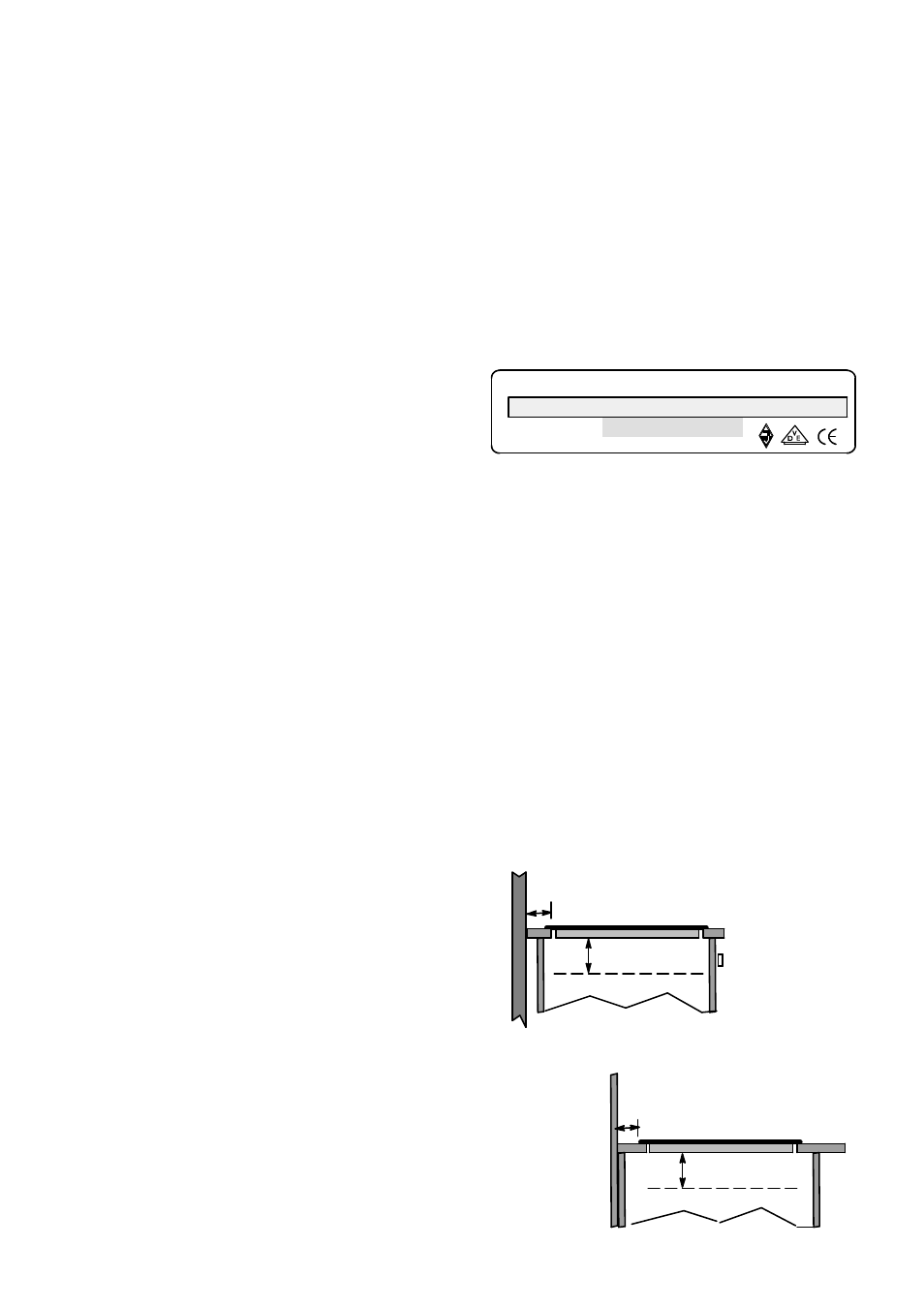 Instructions for the installer, Technical data tbc 650 bl, Important safety requirements | Installation dimensions | Tricity Bendix TBC 650 BL User Manual | Page 13 / 16