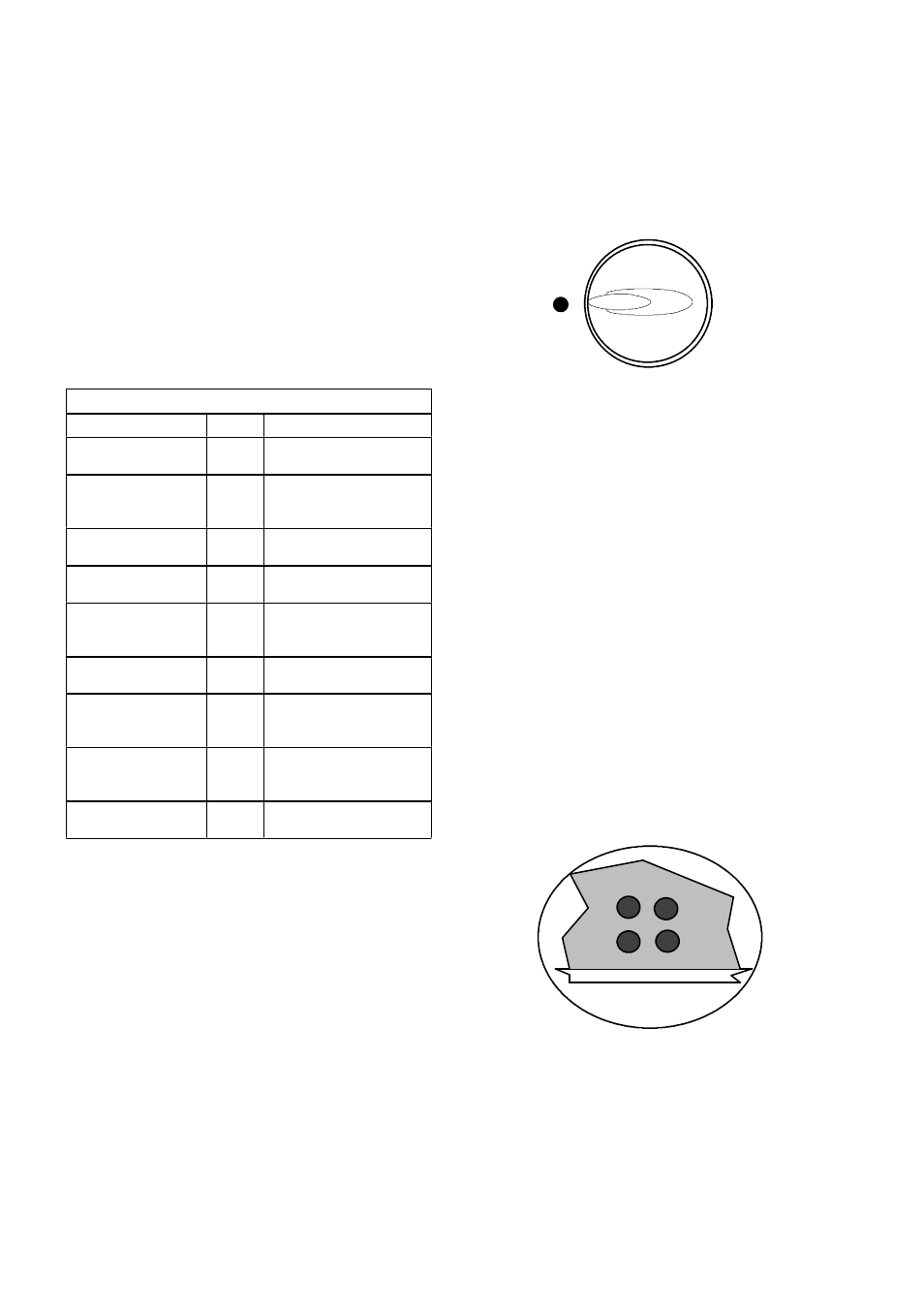 Operating instructions, Heat control knobs, Residual heat indicator | Tricity Bendix TBC 650 BL User Manual | Page 6 / 16