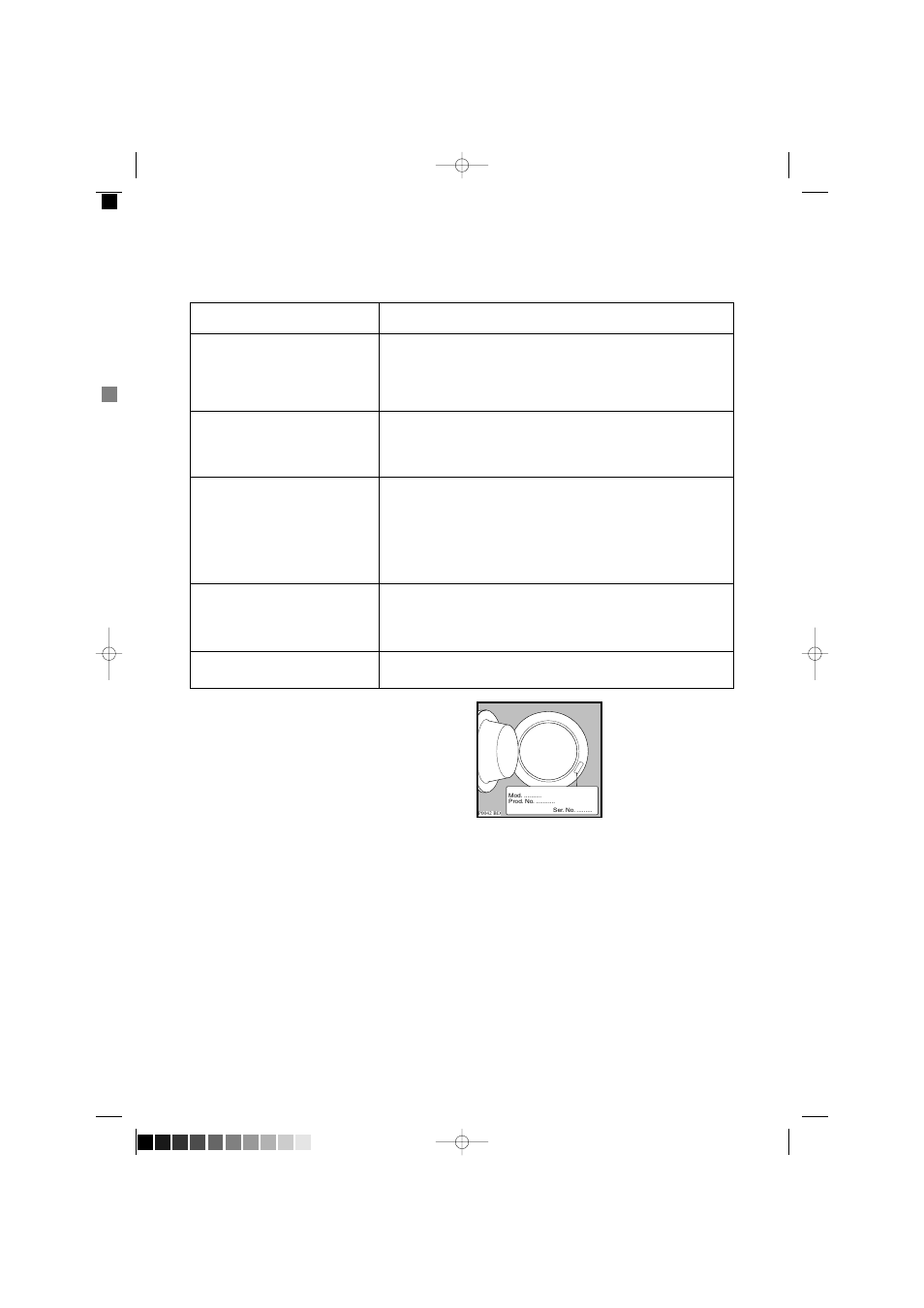 Service & spare parts | Tricity Bendix BIW 126 W User Manual | Page 20 / 27