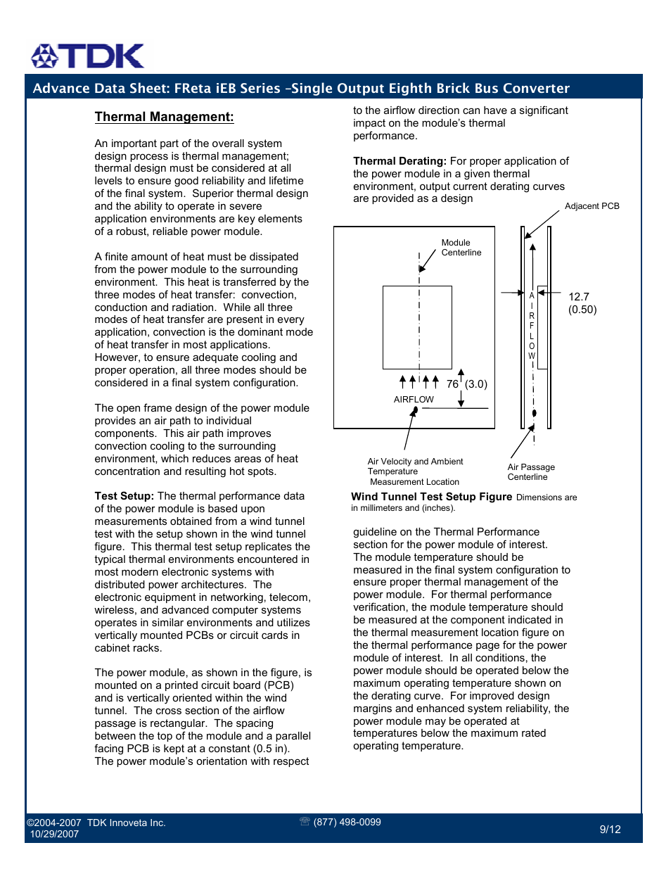 TDK FReta iEB Series User Manual | Page 9 / 12